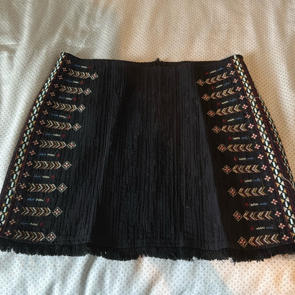 House of 3 Aztec skirt